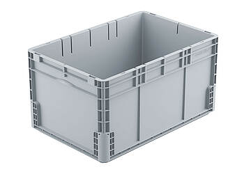 Plný plastový kontejner pro automatizované sklady 600 x 400 x 320 mm - Plastový plný kontejner pro automatizované sklady - řada contecline