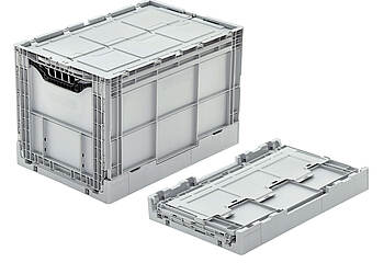 Vkládací kontejner 600 x 400 x 400 mm - Plastový skládací box pro e-shopy - Clever-Retail-Box