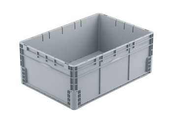 Plný plastový kontejner pro automatizované sklady 650 x 450 x 270 mm - Plastový plný kontejner pro automatizované sklady - řada contecline