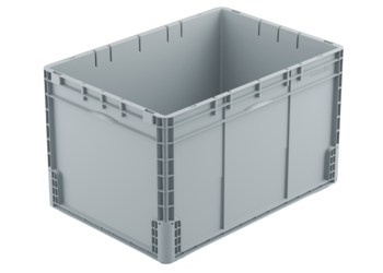 Plný plastový kontejner pro automatizované sklady 650 x 450 x 400 mm - Plastový plný kontejner pro automatizované sklady - řada contecline